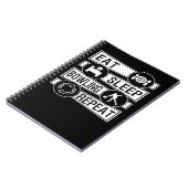 Bowling Bowlingspieler 465 bowler Notitieboek (Linkerzijde)