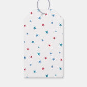 Bowling Boy Birthday Party Bedankt for Rolling Cadeaulabel (Achterkant)