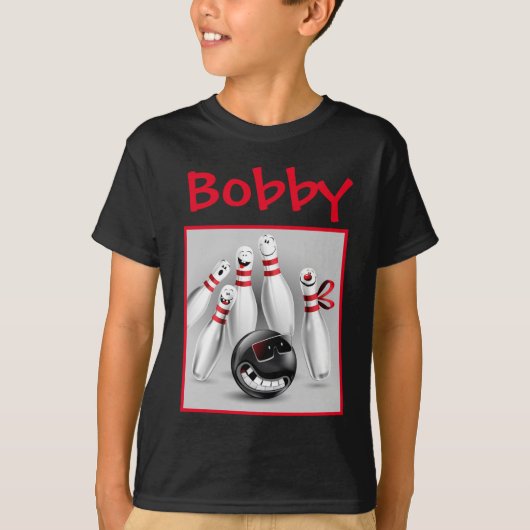 Bowling Boy's Shirt (Voorkant)