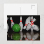 Bowling Briefkaart (Voorkant / Achterkant)
