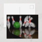 Bowling Briefkaart (Voorkant / Achterkant)