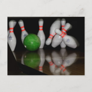 Bowling Briefkaart