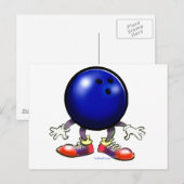 Bowling Briefkaart (Voorkant / Achterkant)