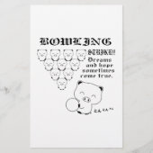 Bowling Briefpapier (Voorkant)