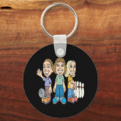 Bowling Buddies Sleutelhanger (Voorkant)