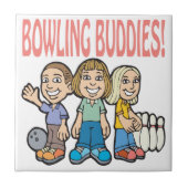 Bowling Buddies Tegeltje (Voorkant)