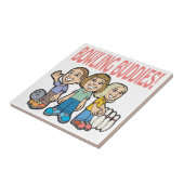 Bowling Buddies Tegeltje (Zijkant)