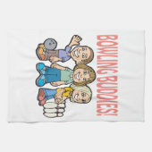 Bowling Buddies Theedoek (Horizontaal)