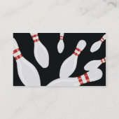 Bowling - Business Visitekaartje (Achterkant)