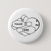 BOWLING BUTTON (AANGEPAST) (Voorkant)