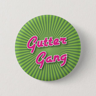 Bowling-Button: Gutter Gang Ronde Button 5,7 Cm