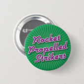 Bowling-Button: Met raketaandrijving aangedreven s Ronde Button 5,7 Cm (Voorkant /achterkant)