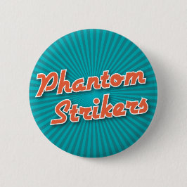 Bowling-Button: Phantom Strikers Ronde Button 5,7 Cm