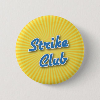 Bowling-Button: Strike Club Ronde Button 5,7 Cm