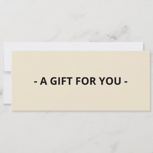 Bowling Cadeaubon, Bowling Cadeaubon Kaart (Achterkant)