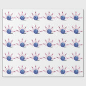 Bowling Cadeaupapier (Vlak)