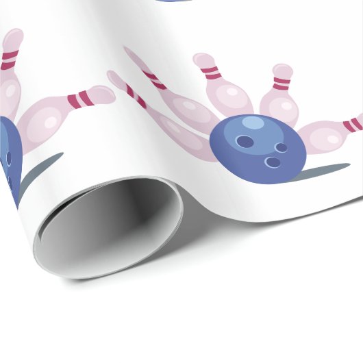 Bowling Cadeaupapier (Rol Hoek)