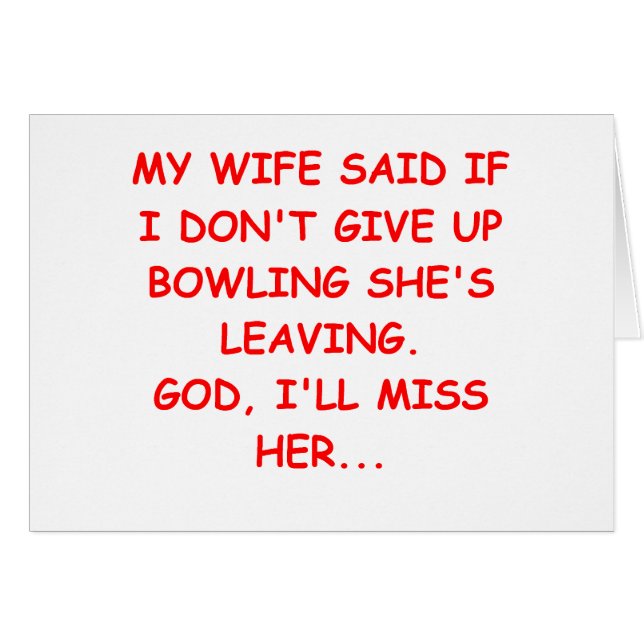 BOWLING-cadeautjes t-shirts (Voorkant Horizontaal)