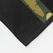 Bowling Camo Amerikaanse Vlag Patriottische Bowler Fleece Deken (Hoek)