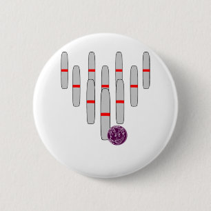 Bowling Candlepins Ronde Button 5,7 Cm