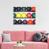 Bowling Canvas Print (Insitu (Woonkamer))