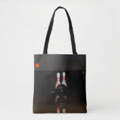 Bowling Canvas tas (Voorkant)