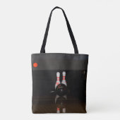 Bowling Canvas tas (Achterkant)