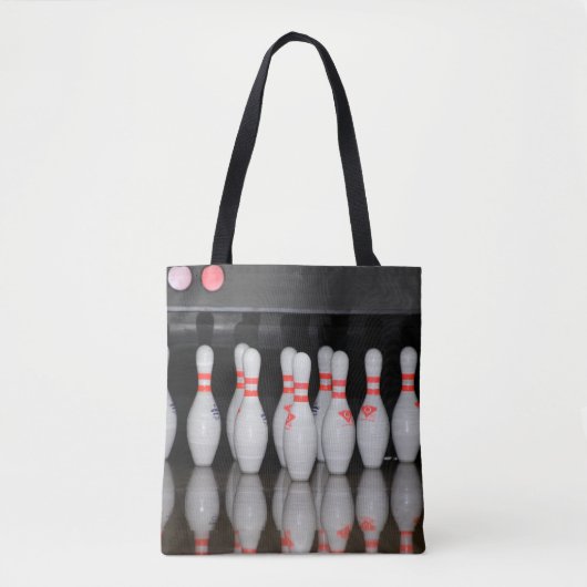 Bowling Canvas tas (Voorkant)