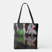 Bowling Canvas tas (Achterkant)