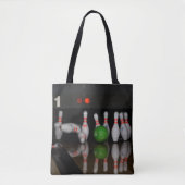 Bowling Canvas tas (Voorkant)