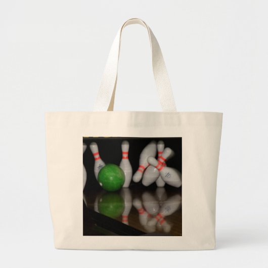 Bowling Canvas tas (Voorkant)
