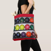Bowling Canvas tas (Dichtbij)