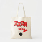Bowling Canvas tas (Voorkant)