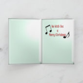 Bowling Carol Feestdagen Kaart (Binnen)