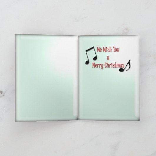 Bowling Carol Feestdagen Kaart (Binnen)