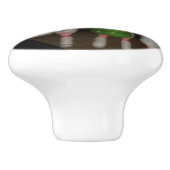 Bowling Ceramic Knob. Keramische Knop (Zijkant)