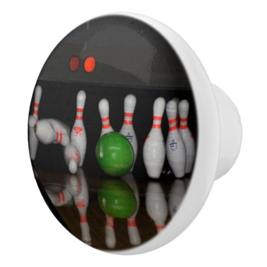 Bowling Ceramic Knob. Keramische Knop (Rechts)