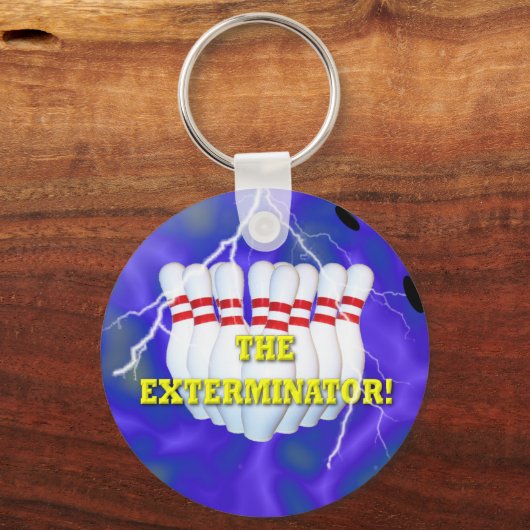 Bowling Champ Sleutelhanger (Voorkant)