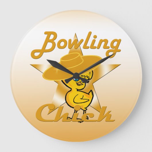Bowling Chick #10 Grote Klok (Voorkant)