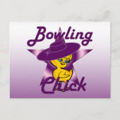 Bowling Chick #9 Briefkaart (Voorkant)