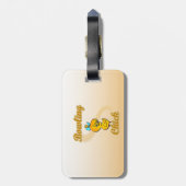 Bowling Chick Bagagelabel (Achterkant verticaal)