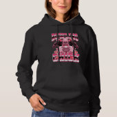 Bowling Chick Bowler 90s Bootleg Style Hoodie (Voorkant)