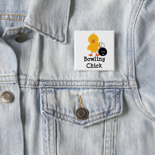 Bowling Chick Button (In situ)
