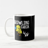 Bowling Chick Grappige Bowler Vrouwen Meisjes Kind Koffiemok (Links)