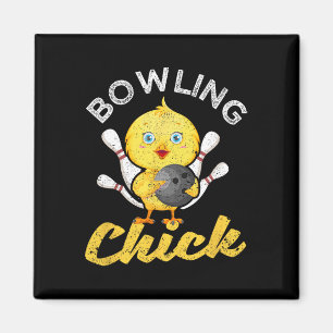 Bowling Chick Grappige Bowlers Vrouwen Lieve Bowle Magneet