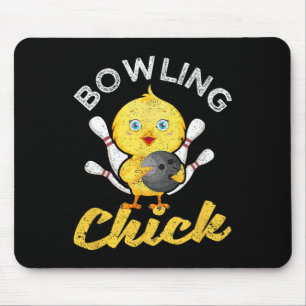 Bowling Chick Grappige Bowlers Vrouwen Lieve Bowle Muismat