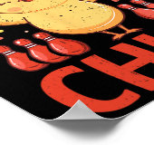 Bowling Chick Grappige Bowling Bylls Poster (Hoek)