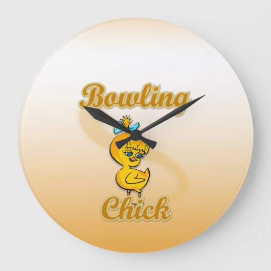 Bowling Chick Grote Klok (Voorkant)