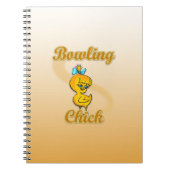 Bowling Chick Notitieboek (Voorkant)