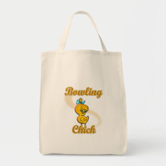 Bowling Chick Tote Bag (Voorkant)